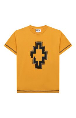 Marcelo Burlon Kids of Milan: Хлопковая футболка