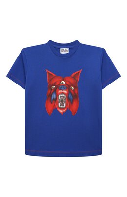 Marcelo Burlon Kids of Milan: Хлопковая футболка