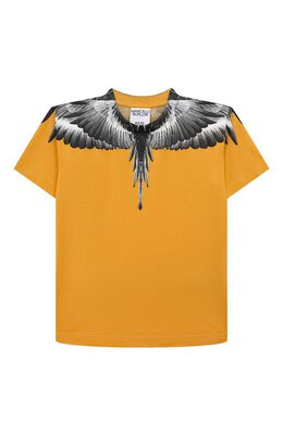 Marcelo Burlon Kids of Milan: Хлопковая футболка