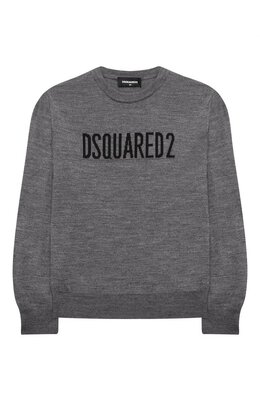 Dsquared2: Серый свитер 