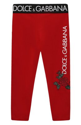 Dolce & Gabbana: Хлопковые легинсы 