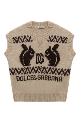 Dolce & Gabbana: Жилет из шерсти 