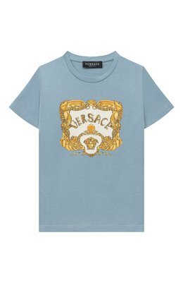 Versace: Хлопковая футболка 