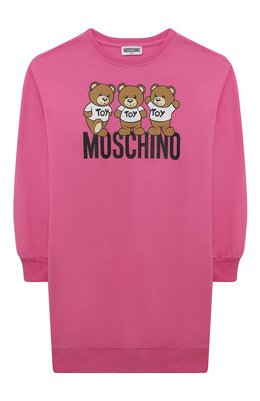 Moschino: Хлопковое платье 