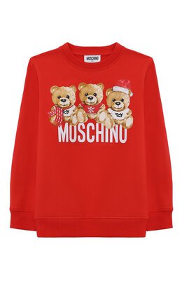 Moschino: Хлопковый свитшот 