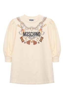 Moschino: Хлопковое платье 