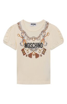 Moschino: Хлопковая футболка 