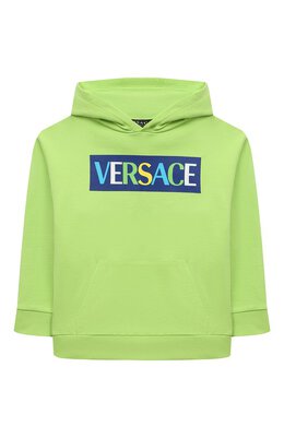 Versace: Хлопковая толстовка 