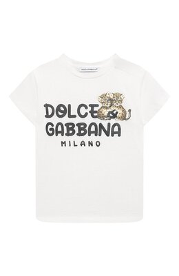 Dolce & Gabbana: Хлопковая футболка 