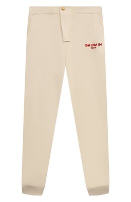 Balmain: Хлопковые брюки 