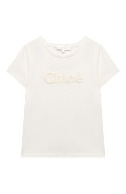 Chloé: Хлопковая футболка 