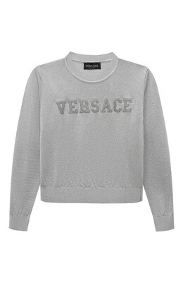 Versace: Трикотажный свитер 