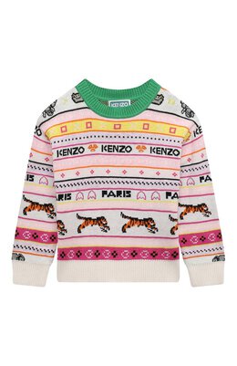 Kenzo: Хлопковый свитер 