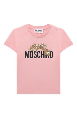 Moschino: Хлопковая футболка 