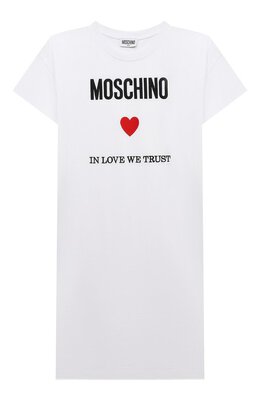 Moschino: Хлопковое платье 