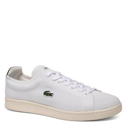 Lacoste: Белые кроссовки 