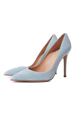 Gianvito Rossi: Голубые туфли Gianvito 105