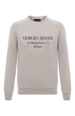 Giorgio Armani: Хлопковый свитшот 