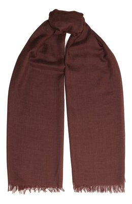 Brunello Cucinelli: Бордовый шарф 