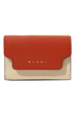 Marni: Кошелёк с цветочным принтом 