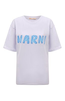 Marni: Хлопковая футболка