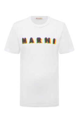 Marni: Хлопковая футболка 