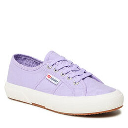 Superga: Фиолетовые кроссовки