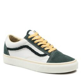 Vans: Серые кроссовки Old Skool