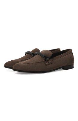 Brunello Cucinelli: Тёмные лоферы 