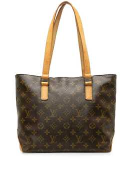 Louis Vuitton Pre-Owned: Коричневая сумка-шоппер