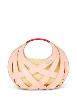 Balmain: Оранжевая сумка-шоппер 