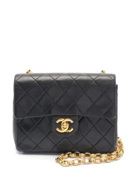 CHANEL Pre-Owned: Чёрная сумка