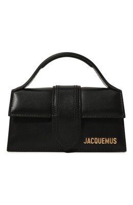 Jacquemus: Чёрная сумка  Le Bambino