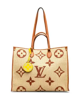 Louis Vuitton Pre-Owned: Светлая сумка-шоппер