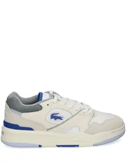Lacoste: Белые кроссовки 
