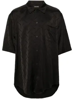Balenciaga: Жаккардовая рубашка 