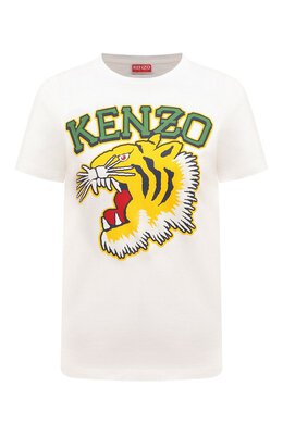 Kenzo: Хлопковая футболка 