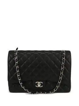 CHANEL Pre-Owned: Чёрная сумка 