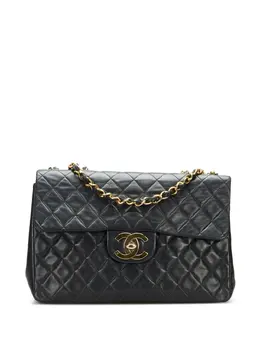 CHANEL Pre-Owned: Чёрная сумка 