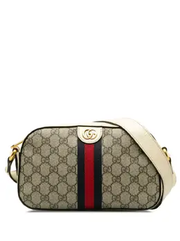 Gucci Pre-Owned: Коричневая сумка через плечо