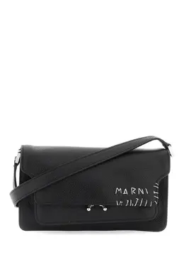 Marni: Чёрная сумка Trunk