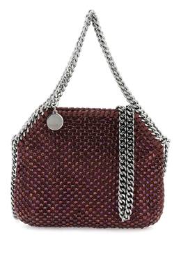 Stella mccartney: Фиолетовая сумка  Falabella Mini