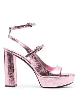 Givenchy: Розовые сандалии 