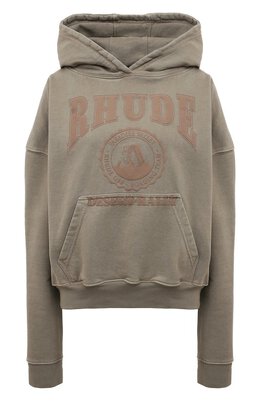 Rhude: Хлопковая толстовка 