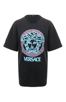 Versace: Хлопковая футболка 