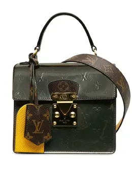 Louis Vuitton Pre-Owned: Серебристая сумка 