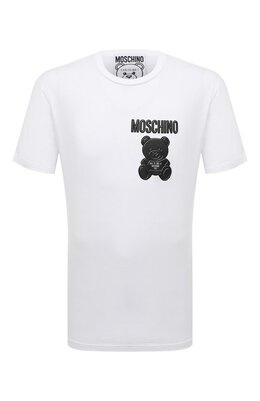 Moschino: Хлопковая футболка 