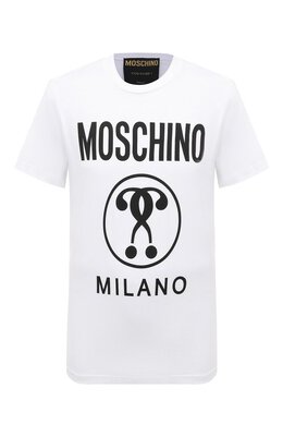 Moschino: Хлопковая футболка 