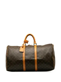 Louis Vuitton Pre-Owned: Коричневая сумка 