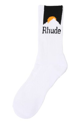 Rhude: Белые носки 